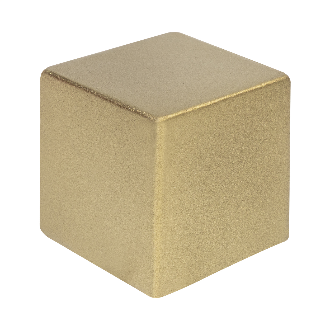Cubo antistress metallizzato