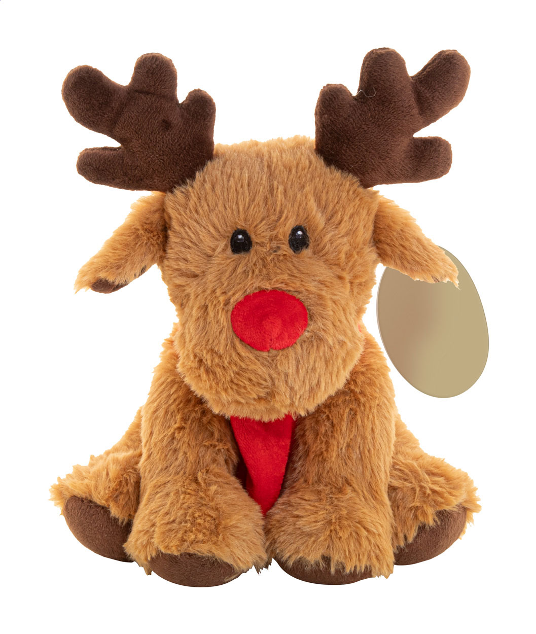 Nordeer Renna di peluche in RPET marrone