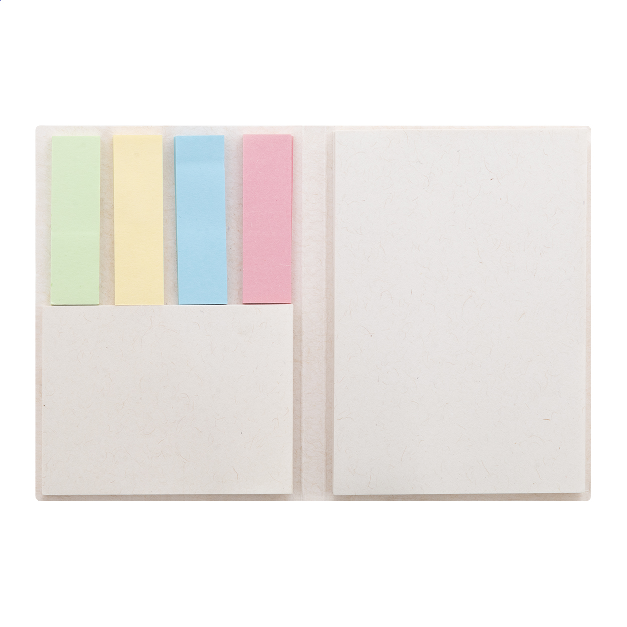 Blocco foglietti adesivi in riciclato cartone per il latte