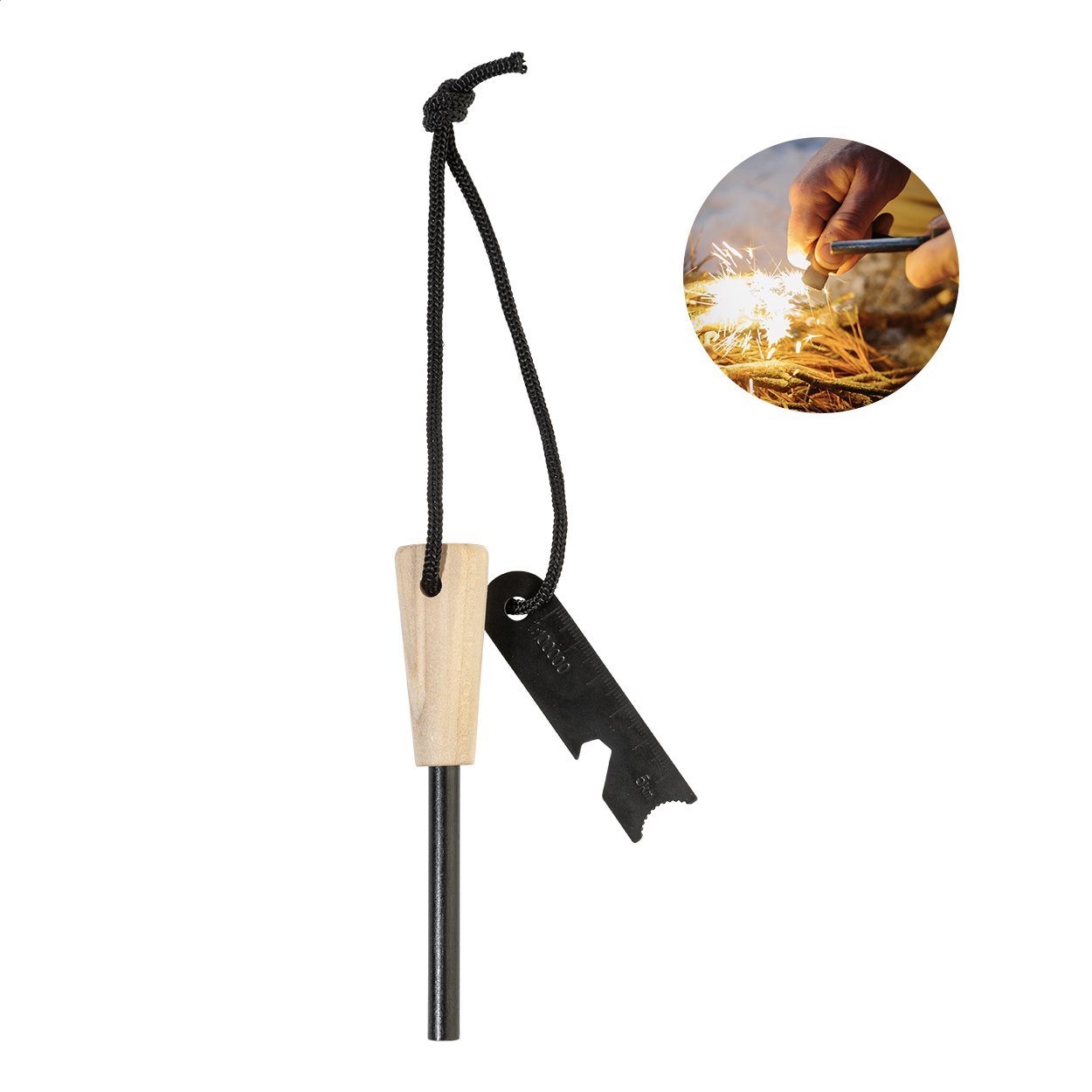 Pietra focaia di emergenza