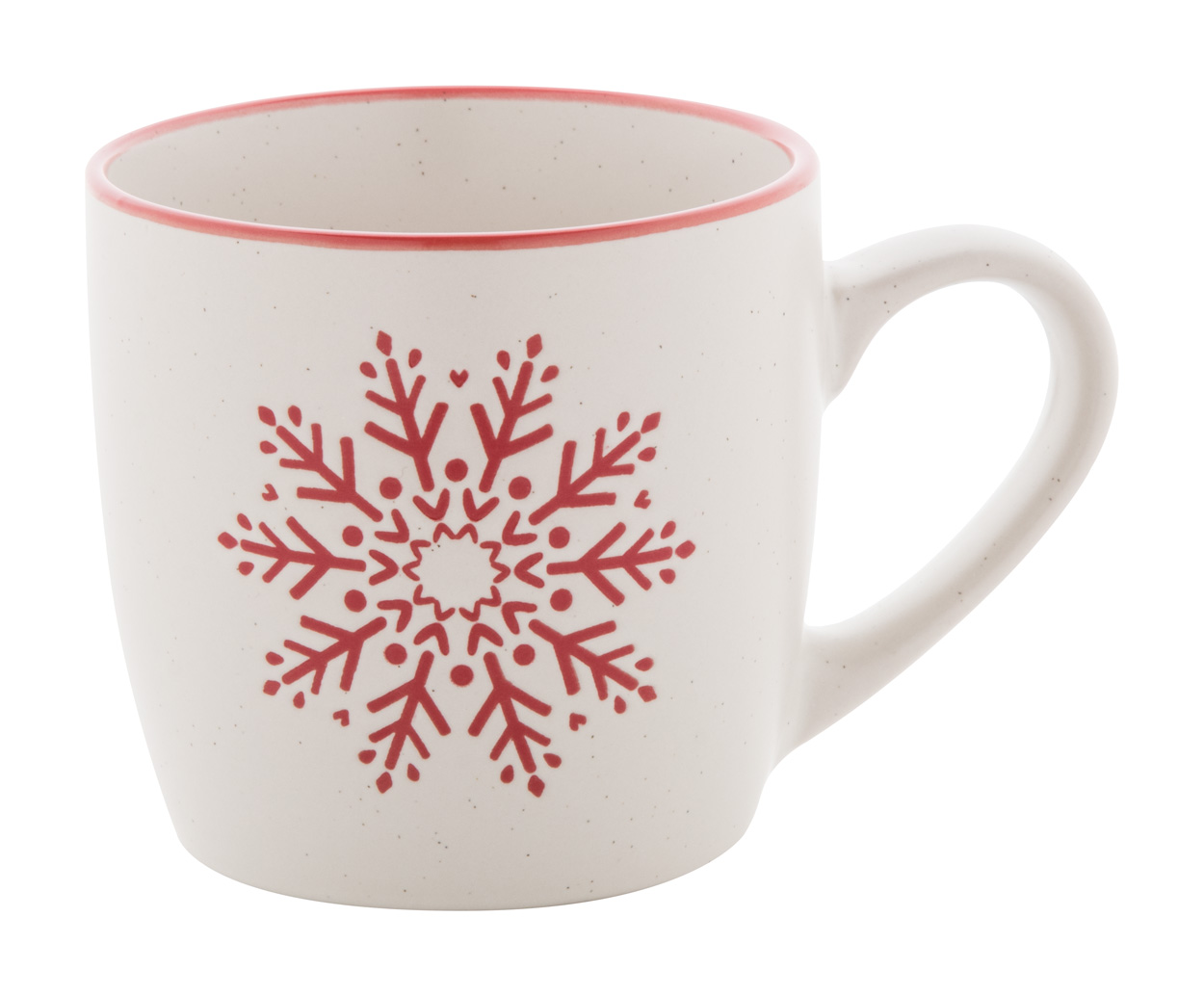 Snoflinga Tazza natalizia rosso