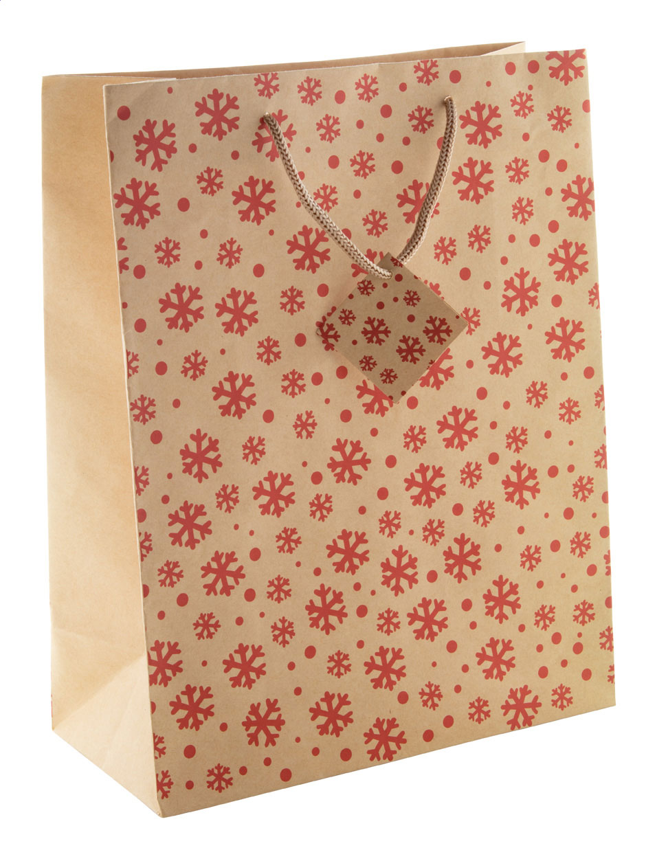 Majamaki L Borsa Natalizia, misura large naturale rosso