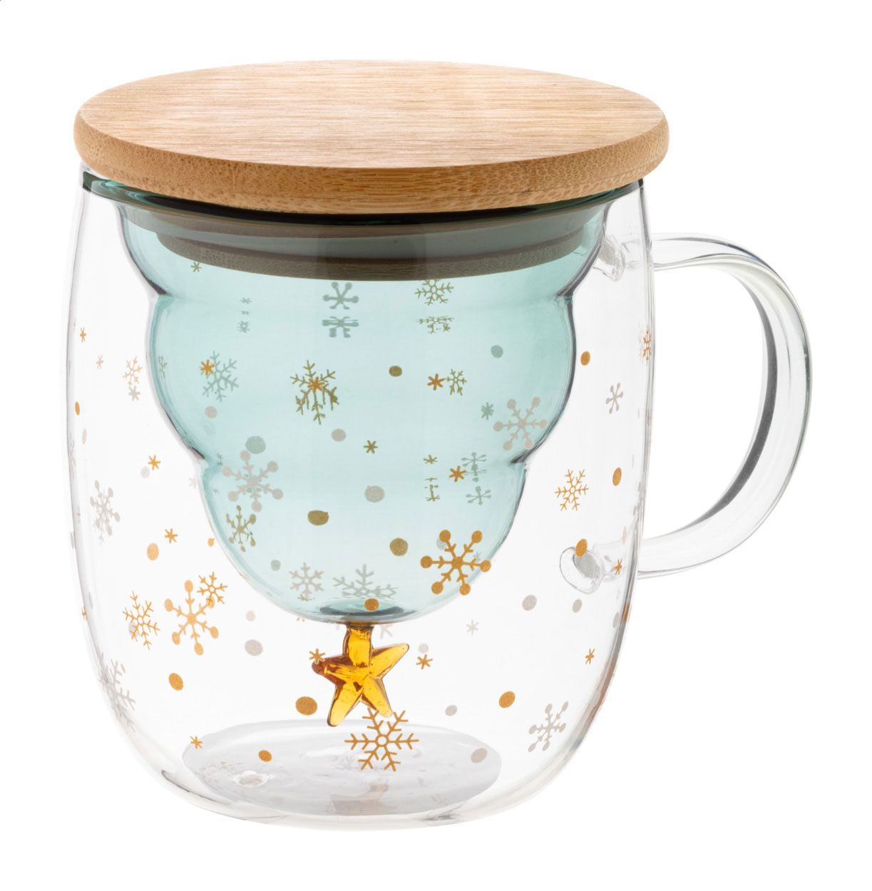 Honkapuu Mug natalizio trasparente naturale