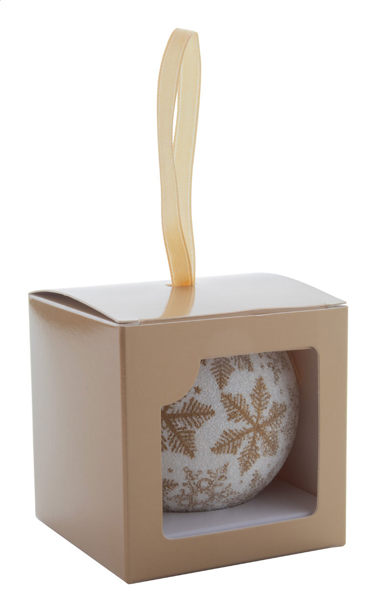 Aspelund decorazione albero Natale, stella oro bianco