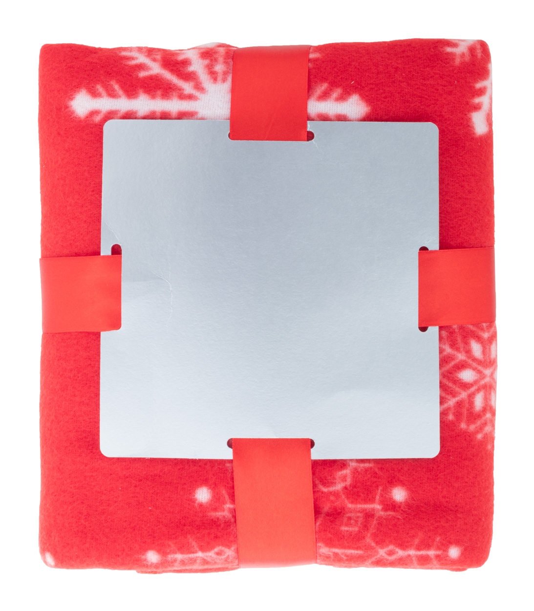 Uppsala Coperta pile rosso bianco