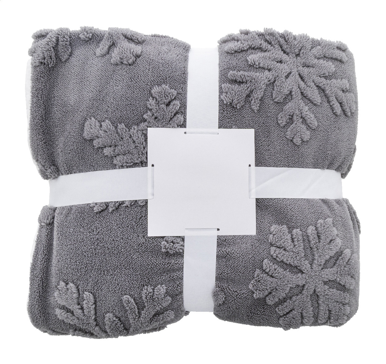 Valsatra Coperta natalizia in RPET grigio