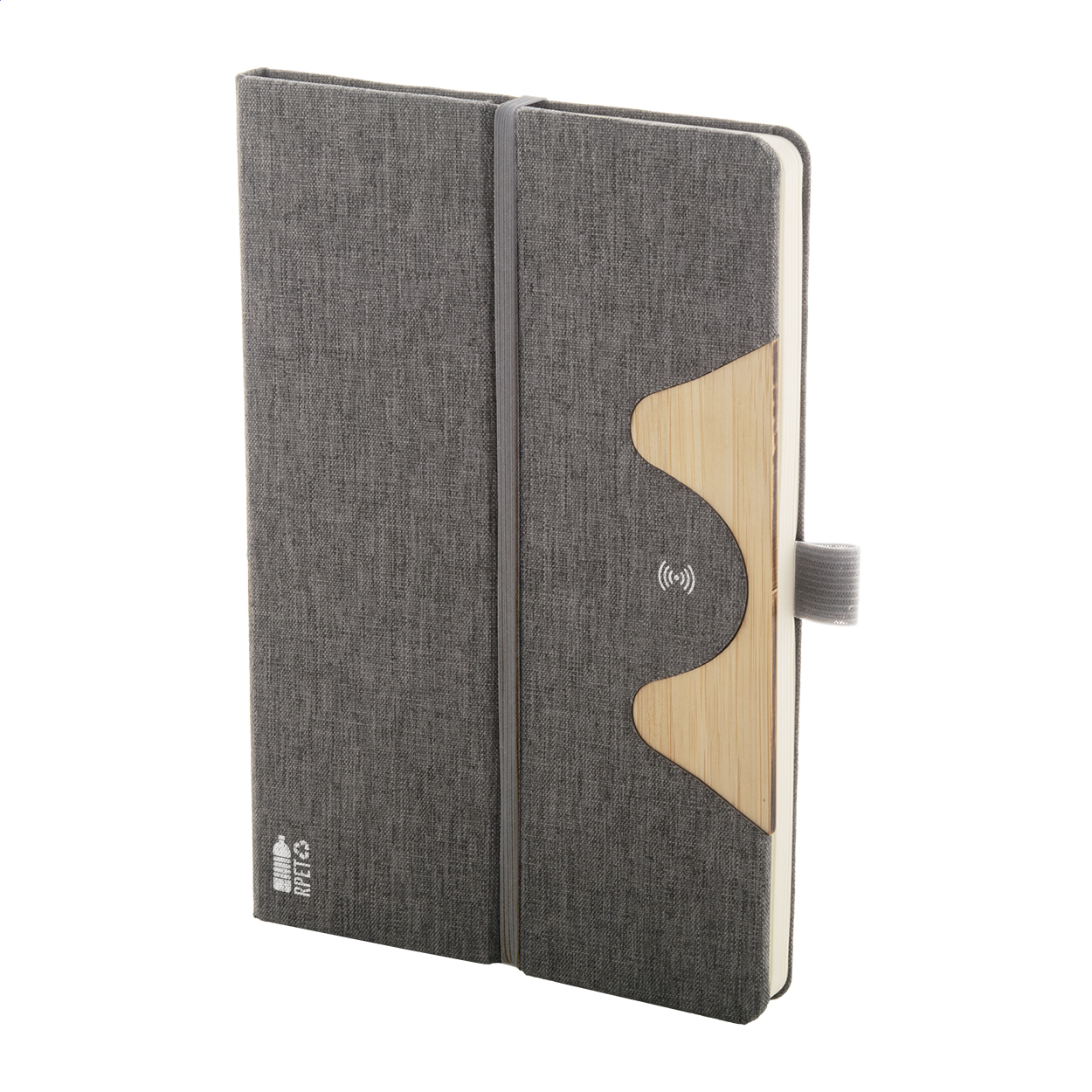 quaderno in RPET con caricatore wireless