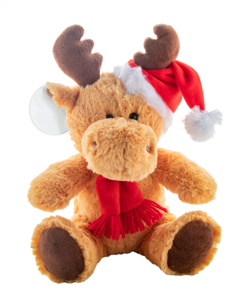 Svalbard renna in peluche marrone rosso