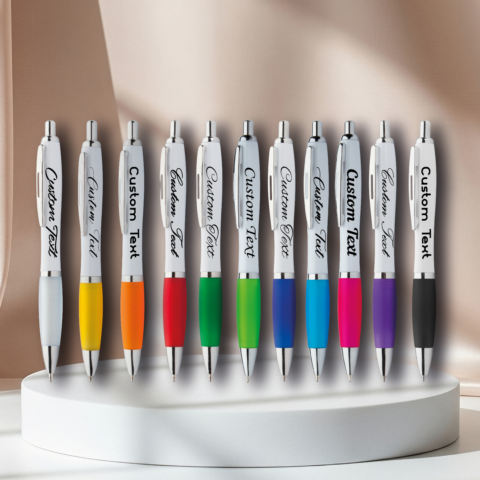 Wumpy Penna a Sfera in Plastica con Impugnatura Morbida Personalizzata (disponibile anche nella versione ECO  Rewumpy)