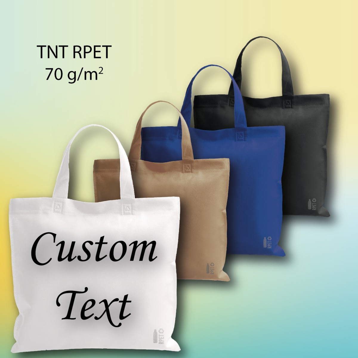 Shopper Quzzin in TNT RPET 70 g/m² Personalizzata